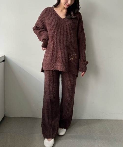 gelato pique（ジェラートピケ）の「【Bitter】べビモコメランジリブ