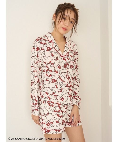 セール】【HELLO KITTY】総柄ショートパンツ（ルームウェア/パジャマ