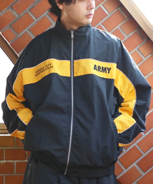 セール】ARMY リクルーターウインドブレーカー（ナイロンジャケット