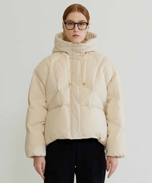 YOSOOU/ヨソオウ】HOOD COCON JACKET/フードコクーンジャケット