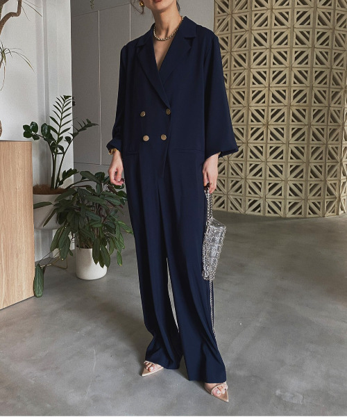 Ameri（アメリ）の「BLAZER PLAYFUL ROMPERS（つなぎ/オールインワン