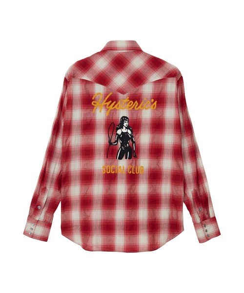 HYSTERIC GLAMOUR（ヒステリックグラマー）の「SOCIAL CLUB刺繍