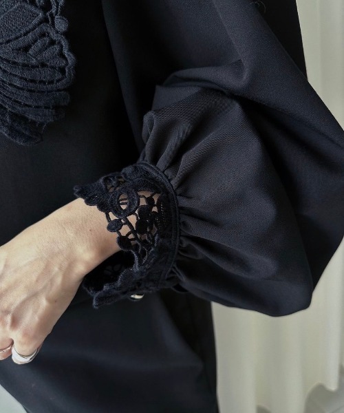 Ameri（アメリ）の「SAILOR LACE COLLAR JUMP SUIT（つなぎ