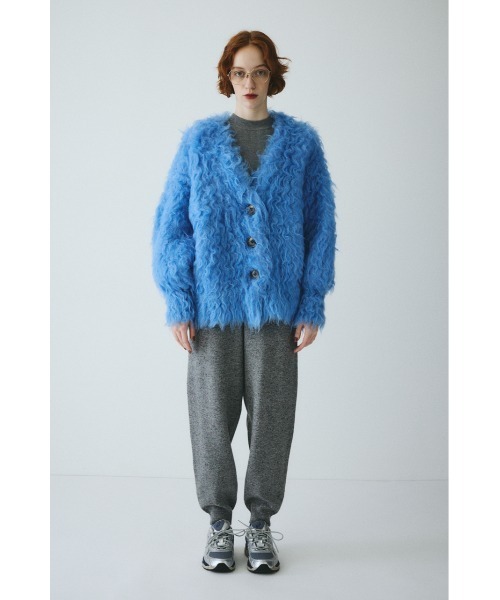 セール】Fuzzy knit cardigan ファジーニットカーディガン