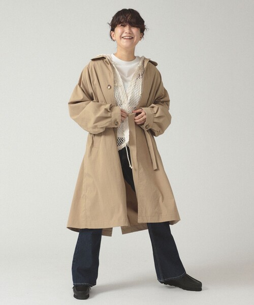 BEAMS BOY（ビームスボーイ）の「ソロテックス バルマカン コート