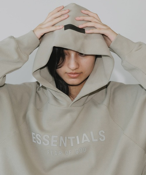 セール】FOG ESSENTIALS/エッセンシャルズ FRONT LOGO RAGLAN WAFFLE
