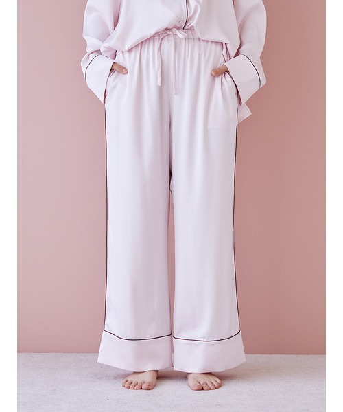 gelato pique（ジェラートピケ）の「【HOLIDAY】パイピングサテン