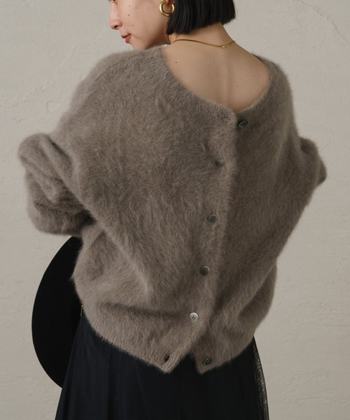 LOUNGEDRESS（ラウンジドレス）の「FURカシミヤ2WAYニット（ニット