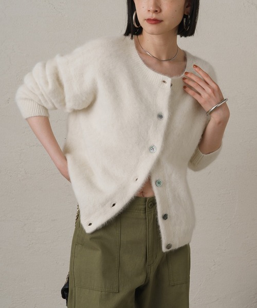 LOUNGEDRESS（ラウンジドレス）の「FURカシミヤ2WAYニット（ニット