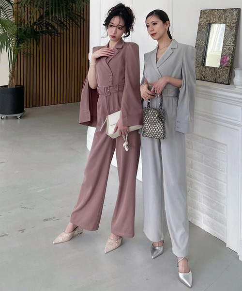 ROYAL PARTY（ロイヤルパーティー）の「【丈が選べる】ベルト付ケープ