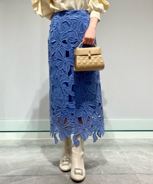 CELFORD（セルフォード）の「リボンレーススカート（スカート）」 - WEAR