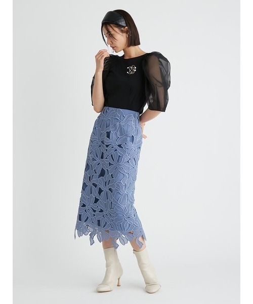CELFORD（セルフォード）の「リボンレーススカート（スカート）」 - WEAR