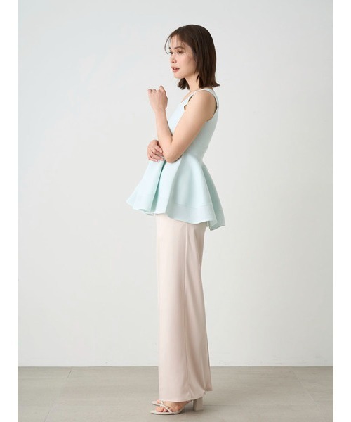 SNIDEL（スナイデル）の「ペプラムニットプルオーバー（ニット