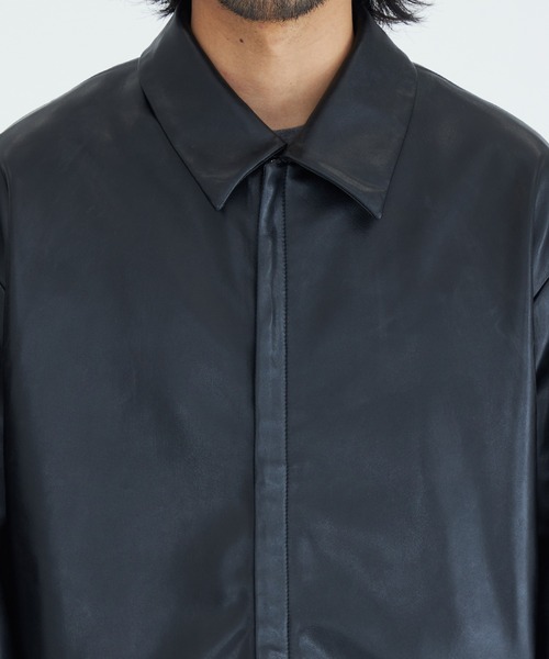 STUDIOUS（ステュディオス）の「【MB別注】WATER REPELLENT LEATHER
