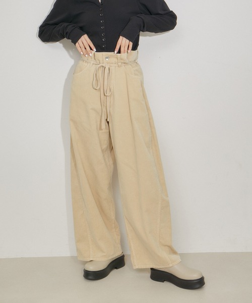 一部WEB限定サイズ】ガーメントダイコーデュロイパンツ（その他パンツ