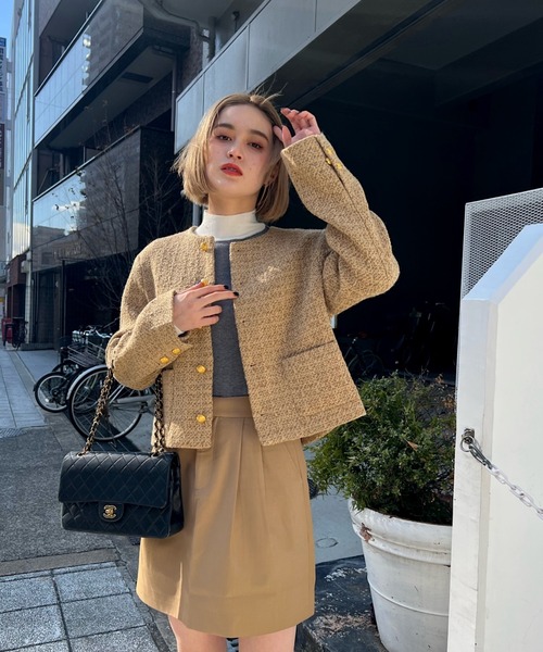 Fano Studios（ファノ ストゥディオズ）の「キャメル ウールツイード