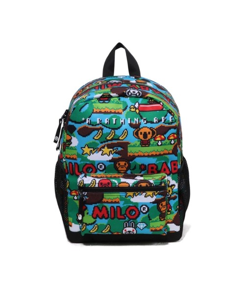 BABY MILO GAME PATTERN DAYPACK（バックパック/リュック）｜A BATHING