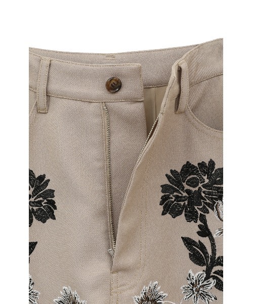 セール】FLOWER EMBROIDERY PANTS（その他パンツ）｜CLANE（クラネ）の