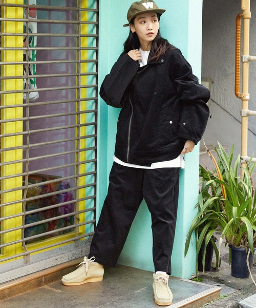 セットアップ】ビッグシルエット コーデュロイ ダブルデザイン