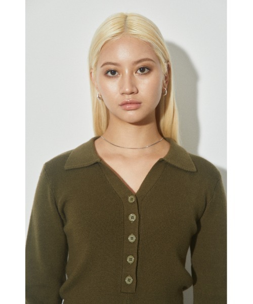 LAGUA GEM（ラグアジェム）の「FRONT BUTTON HG ROMPERS ロンパース