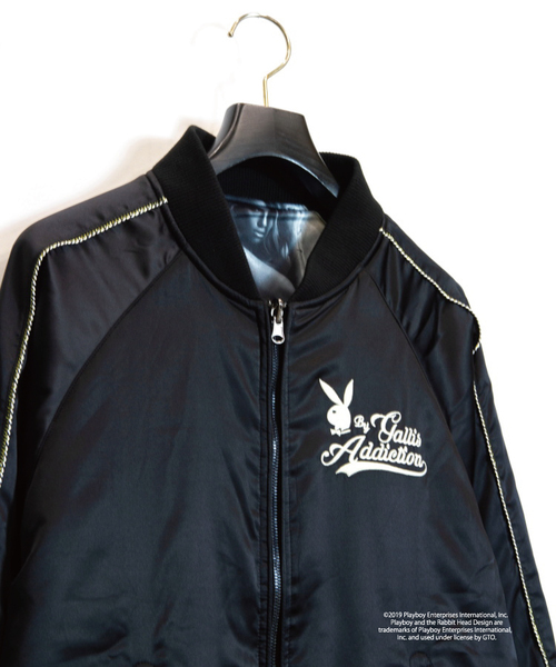 PLAYBOY（プレイボーイ）の「PLAYBOY×GAリバーシブルスカジャン