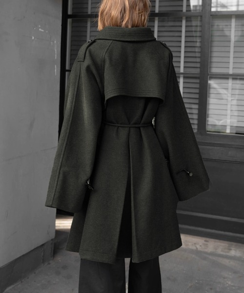 WILLFULLY（ウィルフリー）の「tent toggle jersey melton various