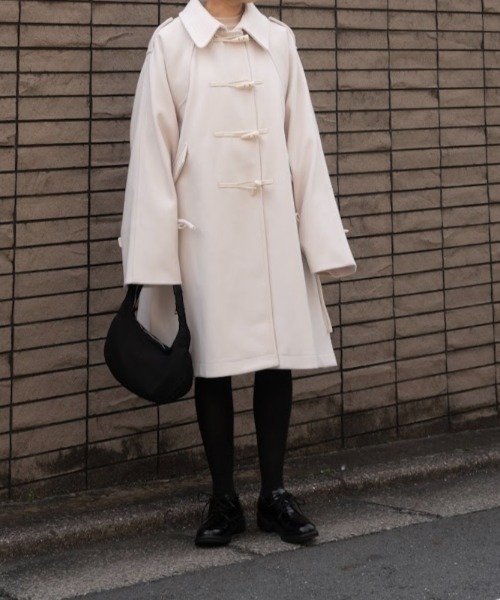 WILLFULLY（ウィルフリー）の「tent toggle jersey melton various