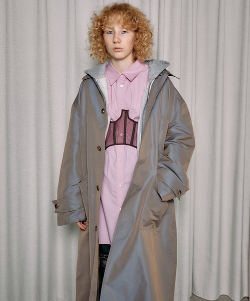 MAISON SPECIAL（メゾンスペシャル）の「Chambray Stain Collar Coat