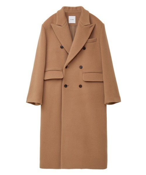 CLANE（クラネ）の「CLANE/クラネ/PEAKED LAPEL OVER LONG COAT