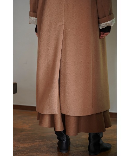 CLANE（クラネ）の「CLANE/クラネ/PEAKED LAPEL OVER LONG COAT