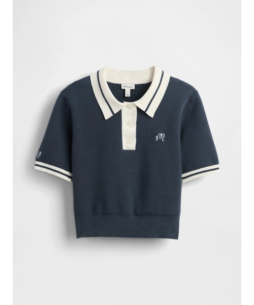 GAP（ギャップ）の「Gap × Malbon クロップド ポロセーター