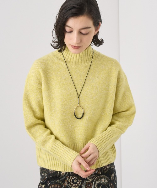 ANAYI（アナイ）の「ウールカシミヤ天竺ハイネック プルオーバー