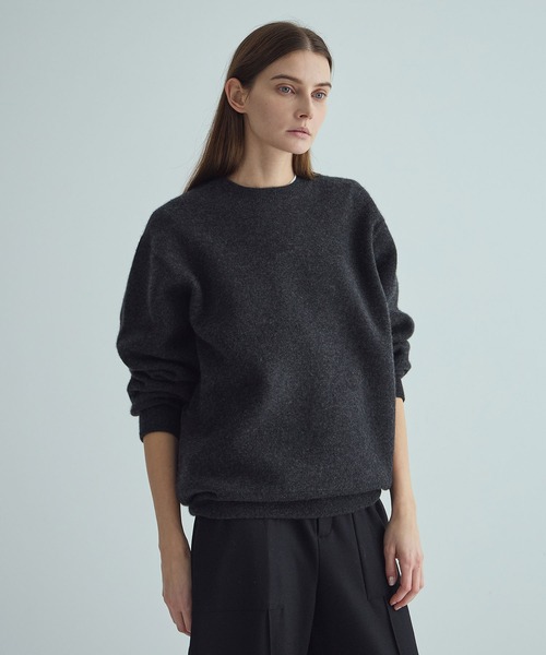 THE TOKYO/ザトウキョウ】CASHMERE REVERSIBLE PULLOVER/カシミヤ