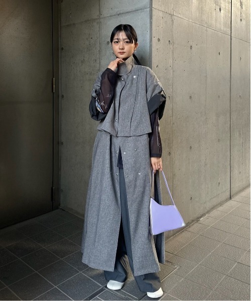 Ameri（アメリ）の「Gabrielle×AMERI 10TH HISTORY SHEER TOP（Tシャツ