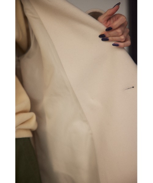 BLACK BY MOUSSY（ブラックバイマウジー）の「big collar coat（ビック
