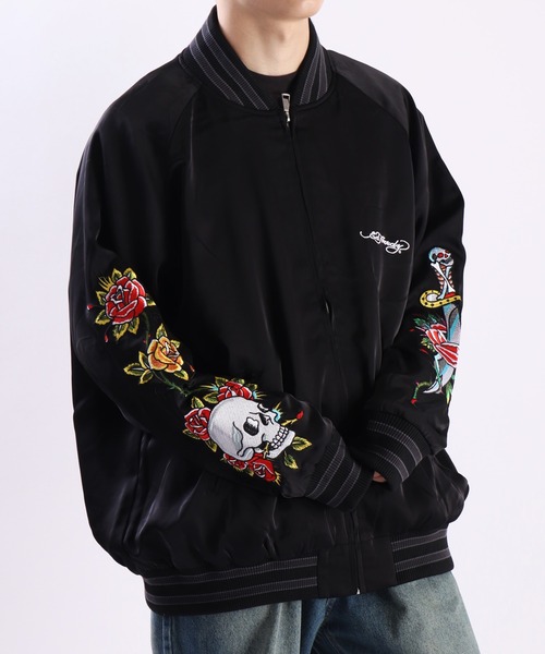 セール】EdHardy ラブキル スカジャン（スカジャン）｜Ed Hardy（エド