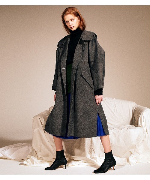 LE CIEL BLEU（ルシェルブルー）の「Hooded Over COAT（その他アウター