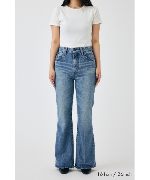 MOUSSY（マウジー）の「MVS FLARE（デニムパンツ）」 - WEAR