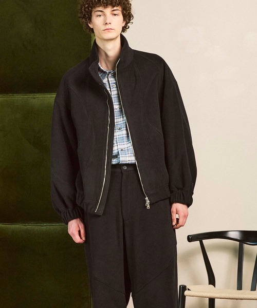 UNISEX》POLATEC Prime-Over Stand Collar Blouson/ポーラテック