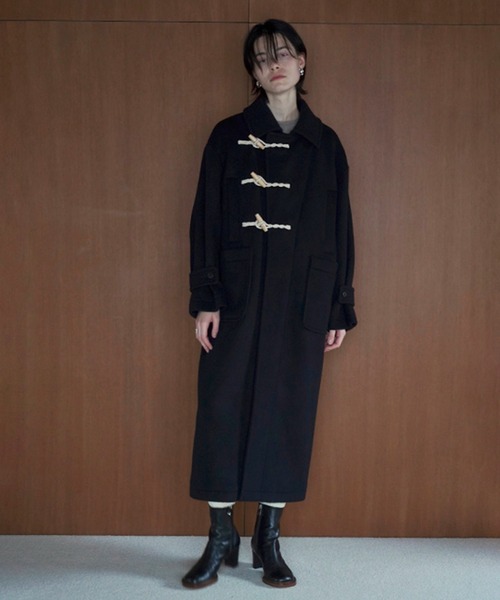 CLANE（クラネ）の「OVER MAXI DUFFLE COAT（ダッフルコート）」 - WEAR