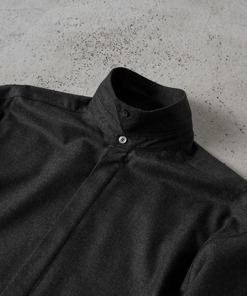 CLEL（クレイル）の「【CLEL core.】Super120's Wool 2way Shirt