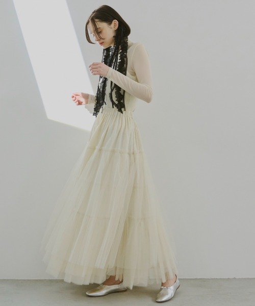 ボリュームチュールスカート（スカート）｜PERNA（ペルナ）の