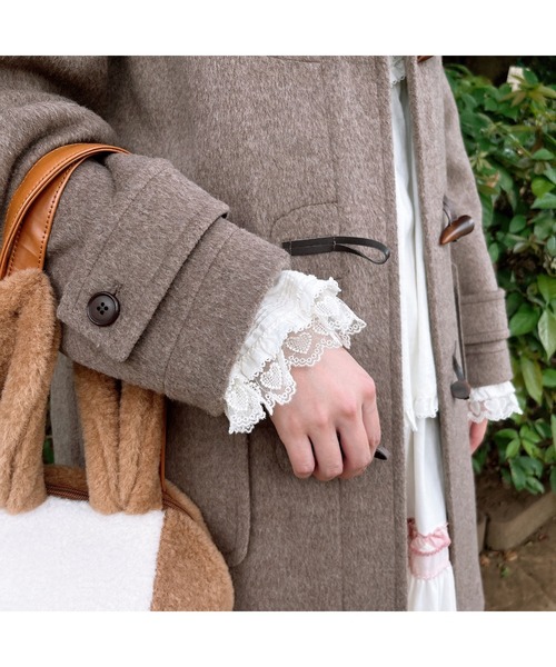 PINK HOUSE（ピンクハウス）の「ワッペン使いダッフルコート（ダッフル