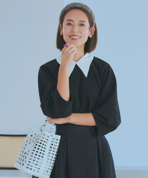 セール】【VERY×UNFILOコラボ】BEAUTY MOVE 2WAYブラウス（シャツ