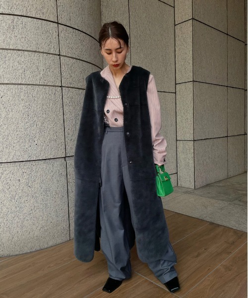 Ameri（アメリ）の「MANY WAY USEFUL BOA COAT（その他アウター）」 - WEAR
