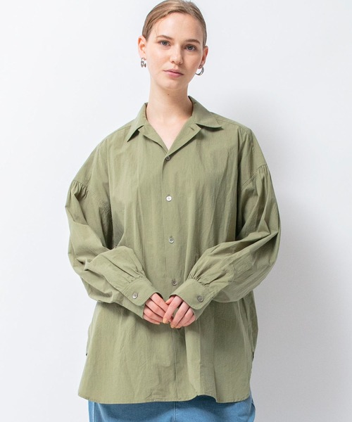 オープンカラーチャンキーシャツ | ジョンブル公式通販/JOHNBULL