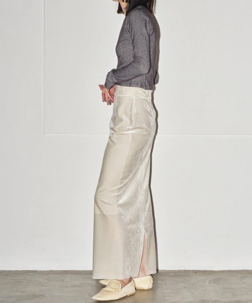 TODAYFUL（トゥデイフル）の「TODAYFUL Pencil Velour Skirt ペンシル