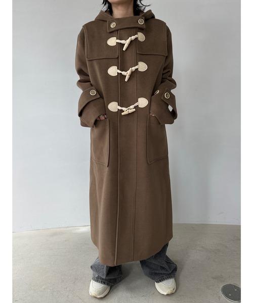 フード ダッフルロングコート FC19W140【Fano Studios】-ファッション