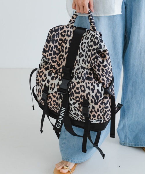 GANNI Recycled Tech Backpack P（バックパック/リュック）｜GANNI