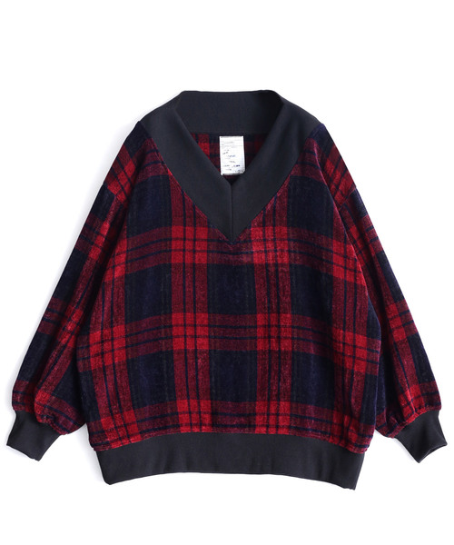 SHAREEF（シャリーフ）の「MOLE CHECK PULL OVER（シャツ/ブラウス